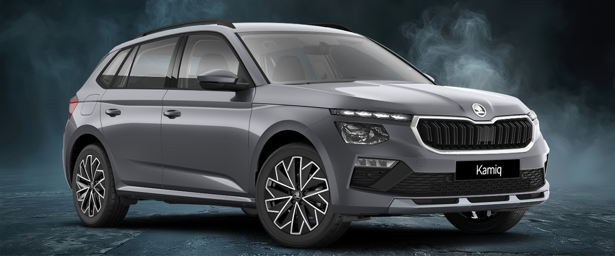 zu sehen: Skoda Kamiq in Grau