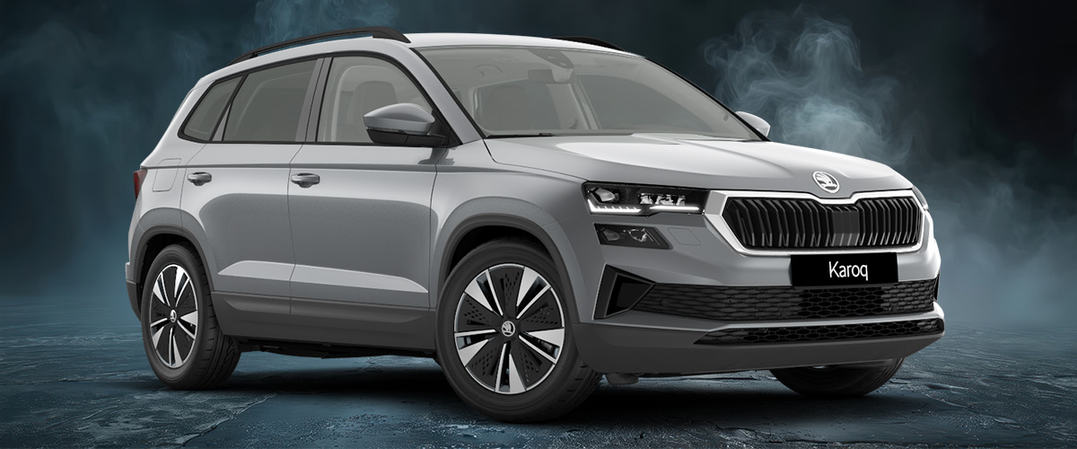 zu sehen: Skoda Karoq Balance in Grau